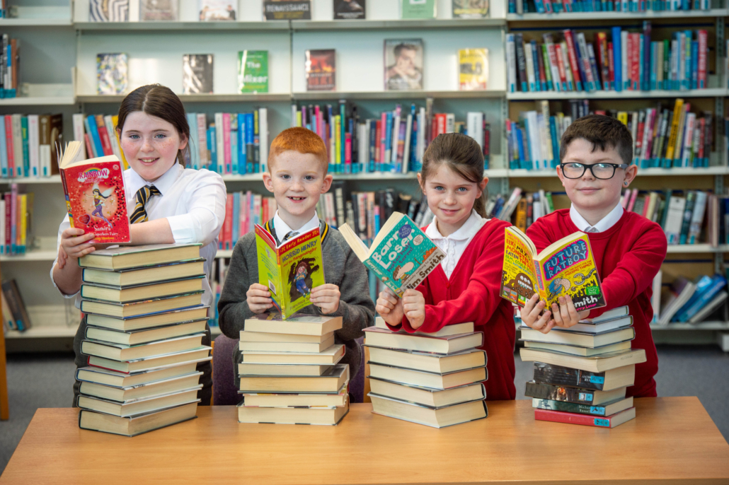Pupils book a special celebration for their reading achievements
