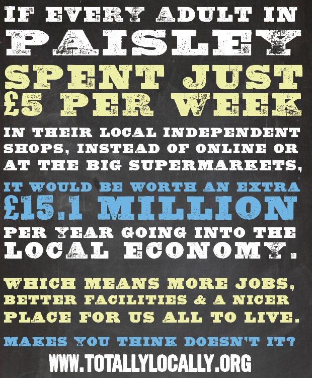 Social - Five Pound Message (Paisley)