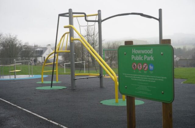 Howwood Park - climbing frame