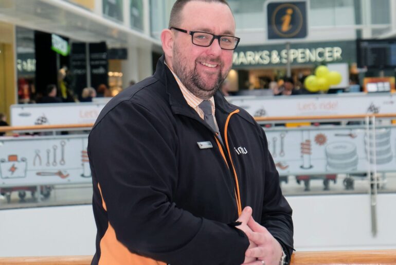 A security staff manager at intu Braehead is in the running for a top national award. Stephen Stronach, 36, from Linwood, Renfrewshire is one of three students who have been shortlisted for the Chartered Management Institute Student of the Year Award. He has recently passed his Level 8 Award in Management and Leadership as a mature student after intu Braehead paid for a lecturer from West College Scotland to visit the centre to give lectures to a dozen security staff. Stephen, a security duty manager, who has worked at intu Braehead for 14 years explains: “I’ve never had any further education qualifications before and it’s been great learning the theory behind the things we do on a day-to-day basis. “I really appreciate the opportunity the company has given me and I’m sure having this qualification will help me develop my career.” Peter Beagley, intu Braehead centre director said: “Stephen has studied hard to get this management and leadership qualification and his dedication has been recognised by the fact he has been shortlisted for this CMI Student of the Year Award. It’s a fantastic achievement.” The Chartered Management Institute is the UK’s only chartered professional body dedicated to promoting the highest standards in management and leadership excellence. The outright winner of the Student of the Year Award is due to be announced next week.