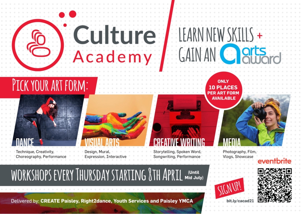 Create Paisley presents the Culture Academy