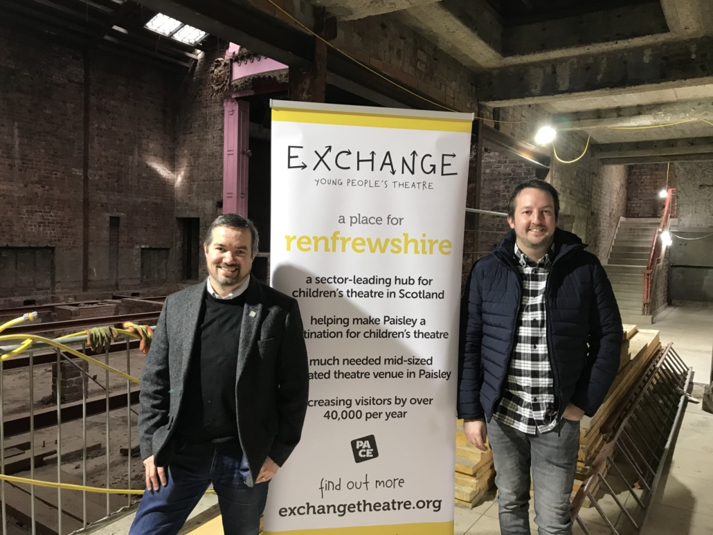 PACE CONFIRMS FIRST FOUNDING SPONSOR FOR EXCHANGE THEATRE