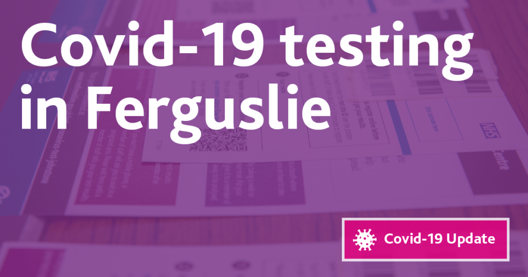 Ferguslie Park residents urged to get Covid test at new testing centre