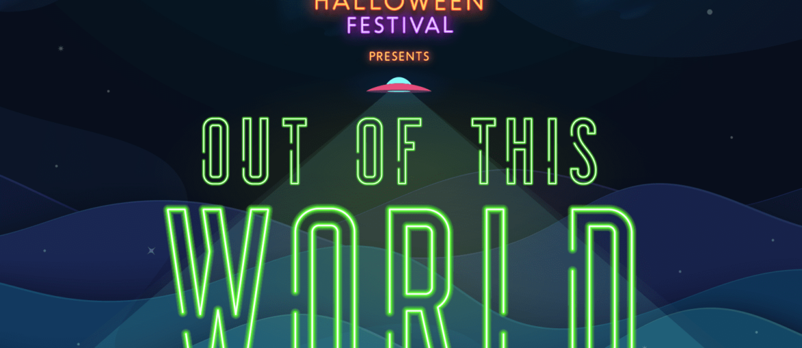 Paisley Halloween Festival presents Out of this World poster