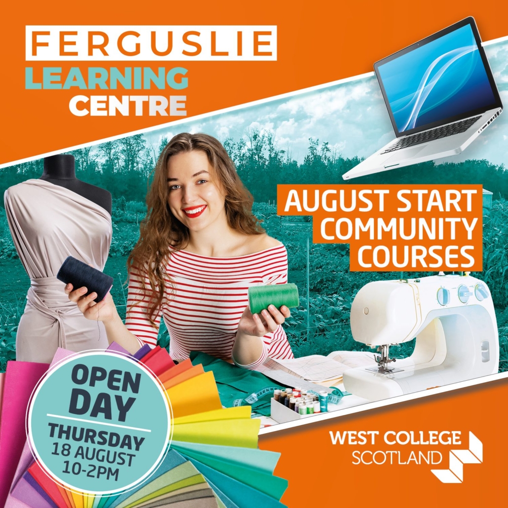 Ferguslie Learning Centre - Open Day 2022 Social Media