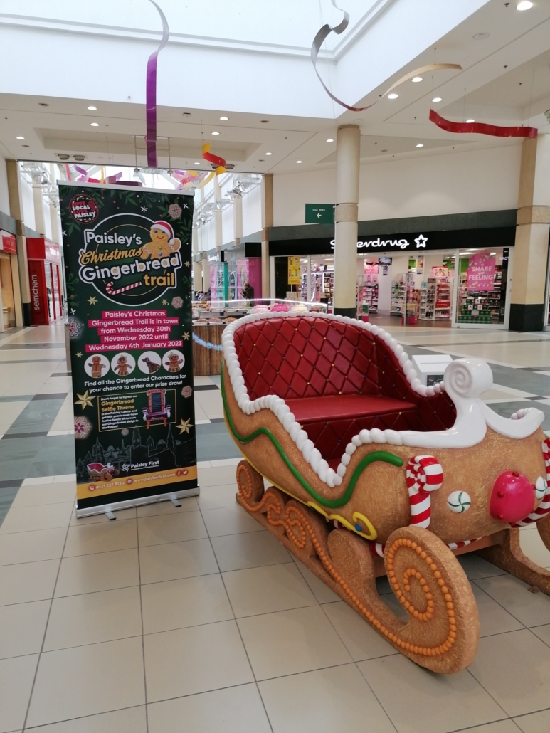Paisley’s free Christmas Gingerbread Trail is on now!