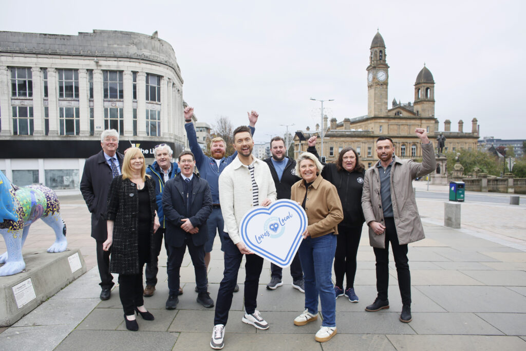 A group of people posing for a photo.